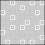 cur_9_016 Кривая дорожка 9х9 #16
