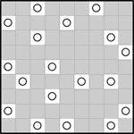 cur_9_025 Кривая дорожка 9х9 #25