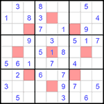 astr_1_020 Судоку-астериск 9х9 #20 легкий