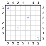 sky_7_3_10 “Небоскребы” 7х7 #10 трудный