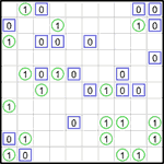 bin10_2_016 Двоичный код 10х10 #16 средний