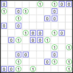 bin10_2_017 Двоичный код 10х10 #17 средний