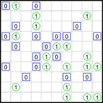 bin10_2_020 Двоичный код 10х10 #20 средний