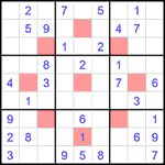 astr_1_022 Судоку-астериск 9х9 #22 легкий