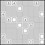 Японские квадраты 8х8 #4 легкий