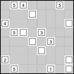 tas8_1_004 Японские квадраты 8х8 #4 легкий