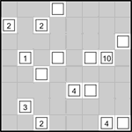 tas8_2_001 Японские квадраты 8х8 #1 средний