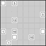 tas8_3_004 Японские квадраты 8х8 #4 трудный