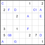 eul7_2_009 Квадрат Эйлера 7х7 #9 средний