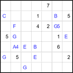 eul7_2_010 Квадрат Эйлера 7х7 #10 средний