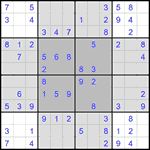 b_fly_1_21 Судоку-бабочка #21 легкий