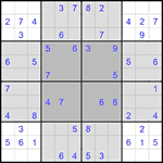 b_fly_2_22 Судоку-бабочка #22 средний