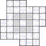 wind_1_21 Судоку-мельница #21 легкий