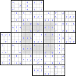 wind_1_25 Судоку-мельница #25 легкий