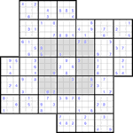 wind_2_21 Судоку-мельница #21 средний