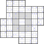 wind_4_16 Судоку-мельница #16 очень трудный