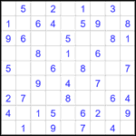 s2d9_1_011 2d судоку 9х9 #11 легкий