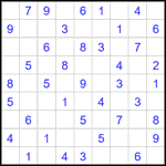 s2d9_1_019 2d судоку 9х9 #19 легкий