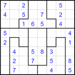 sjs8_1_025 Судоку-пазл 8х8 #25 легкий