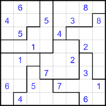 sjs8_2_013 Судоку-пазл 8х8 #13 средний