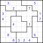 sjs8_4_012 Судоку-пазл 8х8 #12 очень трудный