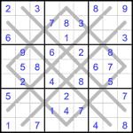 arg_1_027 Судоку-аргайл 9х9 #27 легкий