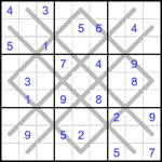 arg_2_027 Судоку-аргайл 9х9 #27 средний