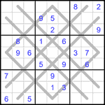 arg_3_015 Судоку-аргайл 9х9 #15 трудный