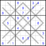 arg_3_019 Судоку-аргайл 9х9 #19 трудный
