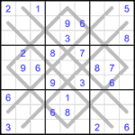 arg_4_018 Судоку-аргайл 9х9 #18 очень трудный