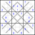 arg_4_019 Судоку-аргайл 9х9 #19 очень трудный