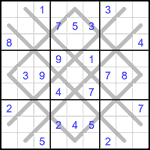 arg_4_026 Судоку-аргайл 9х9 #26 очень трудный