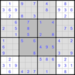 b_fly_1_26 Судоку-бабочка #26 легкий