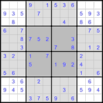 b_fly_1_30 Судоку-бабочка #30 легкий