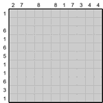 gpy_11_1_007 Промежутки 11х11 #7 легкий