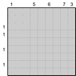 gpy_9_2_007 Промежутки 9х9 #7 средний