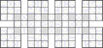 shogun_2_22 Судоку-сегун #22 средний