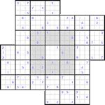wind_3_23 Судоку-мельница #23 трудный