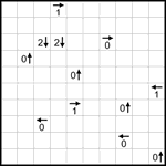 yal10_025 Бумеранг 10х10 #25