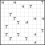 yal11_015 Бумеранг 11х11 #15