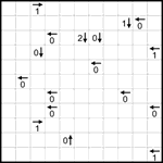 yal11_024 Бумеранг 11х11 #24