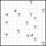 yal11_025 Бумеранг 11х11 #25