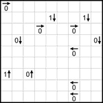 yal9_017 Бумеранг 9х9 #17