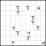 yal9_021 Бумеранг 9х9 #21