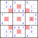 astr_2_026 Судоку-астериск 9х9 #26 средний