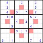 astr_2_028 Судоку-астериск 9х9 #28 средний