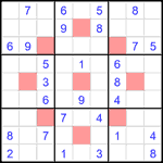 astr_2_030 Судоку-астериск 9х9 #30 средний