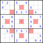 astr_2_033 Судоку-астериск 9х9 #33 средний