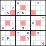 astr_3_033 Судоку-астериск 9х9 #33 трудный