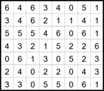 dom6_1_013 Домино 8х7 #13 легкий